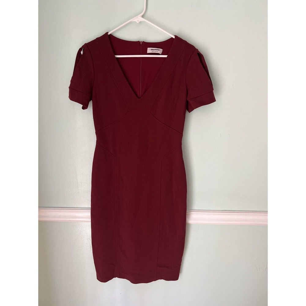 Bailey 44 cold shoulder midi short sleeve dress Red Bodycon Festival